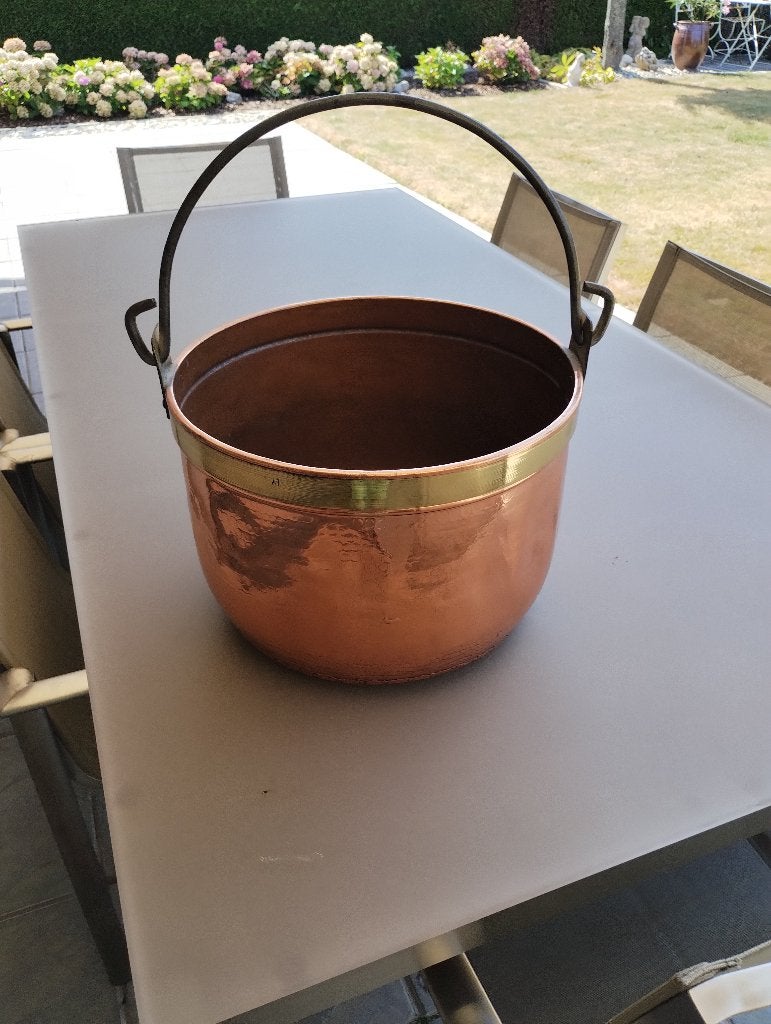 KOPEREN KETEL MET HANDVAT, Enlèvement ou Envoi