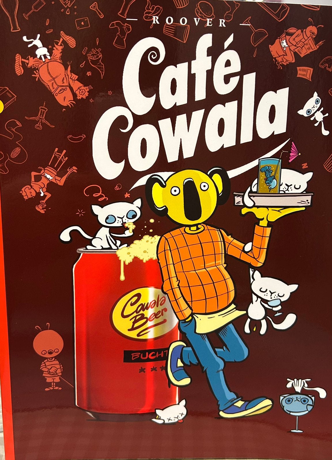 MET handtekening Bruno de Roover 2016 - Café Cowala, Eén comic, Ophalen of Verzenden, Nieuw, Europa
