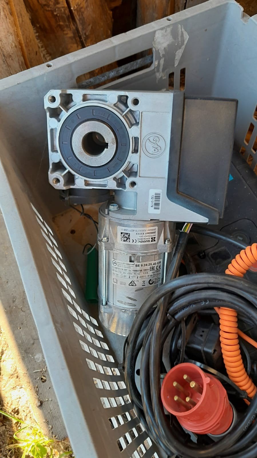 Materiaal industriële poort, Ophalen, Nieuw
