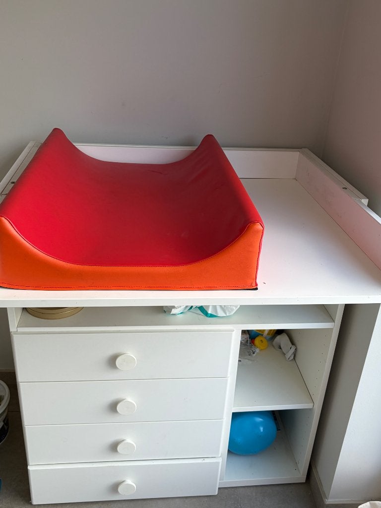 Verschoontafel + kussen wesco, Ophalen, Zo goed als nieuw, Aankleedkussen, Overige merken