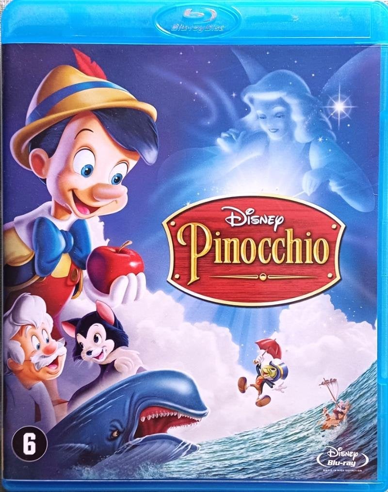 blu ray PINOCCHIO  WALT DISNEY, Enlèvement ou Envoi, Comme neuf