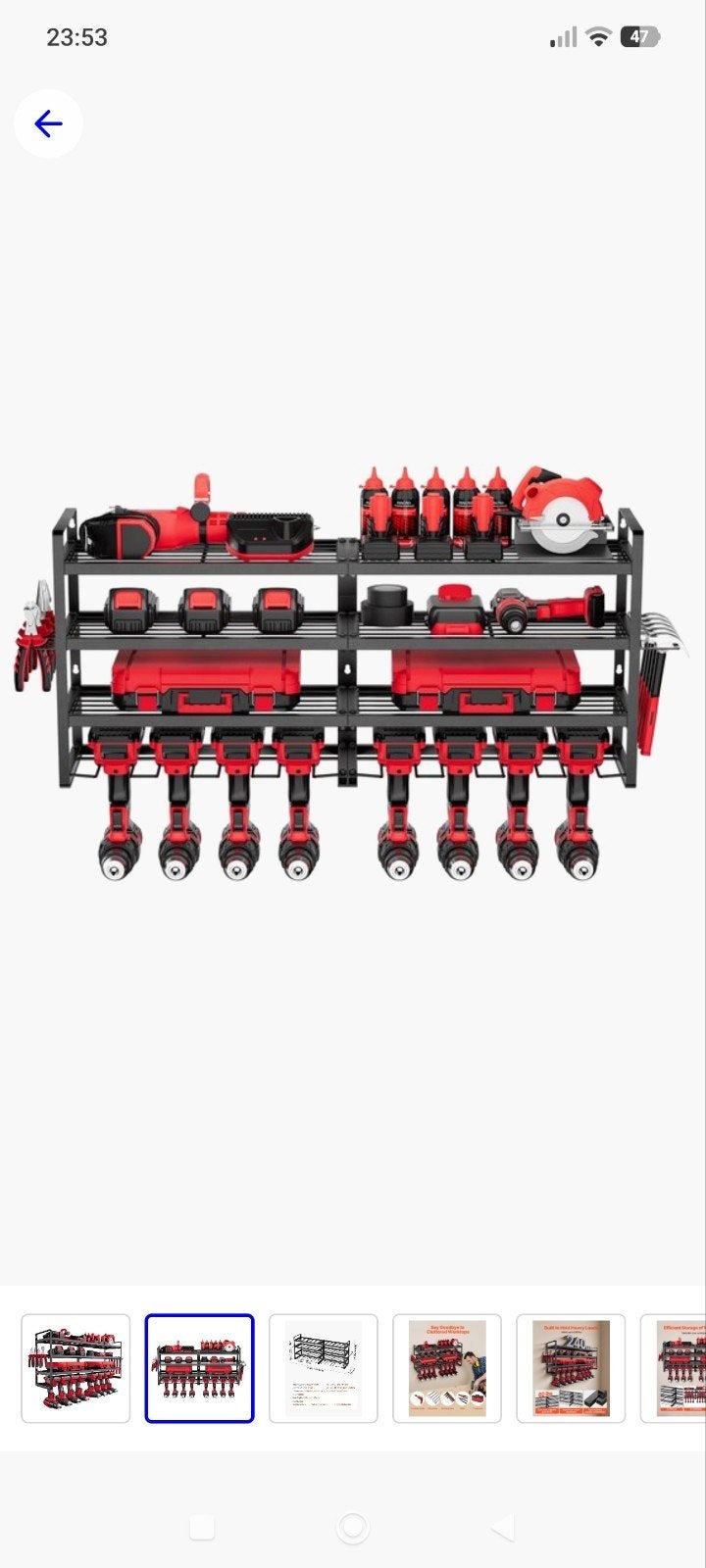 Porte-outils Vevor neuf, Envoi