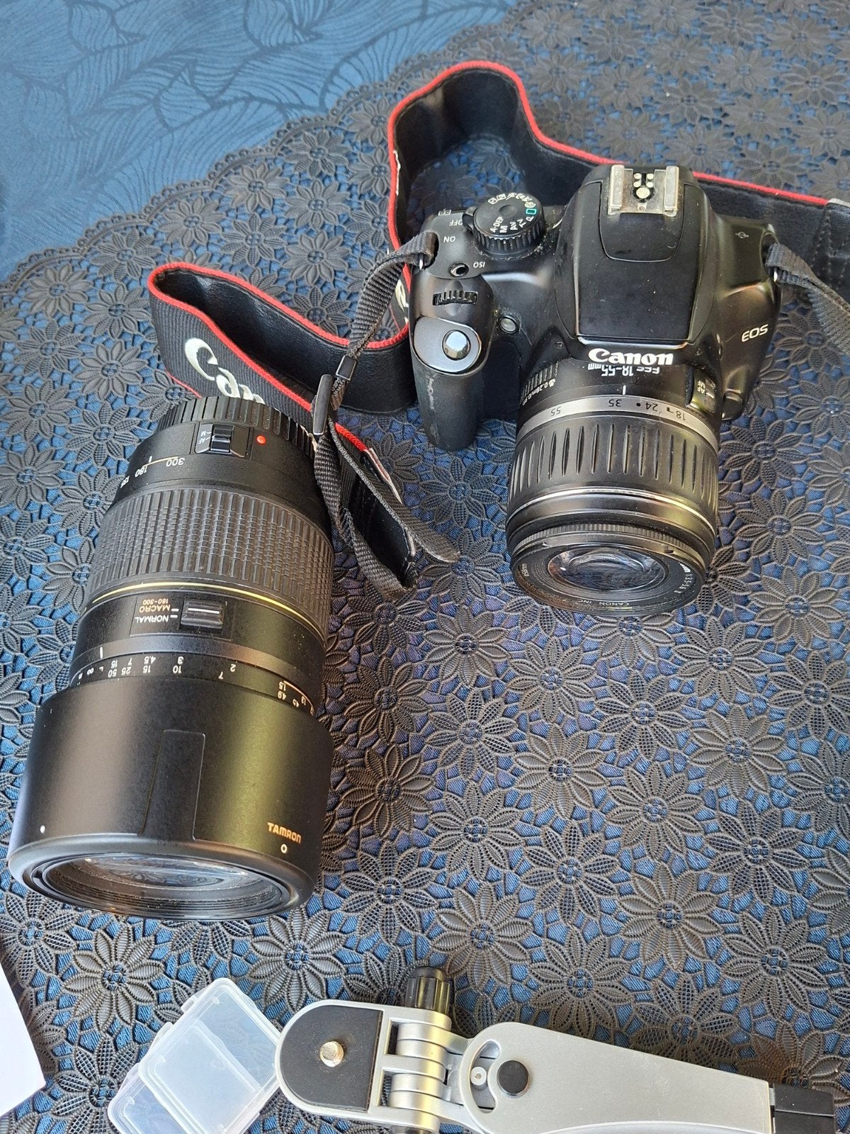 digitaal fototoestel Canon 1000D + accessoires, Audio, Tv en Foto, Ophalen, Canon