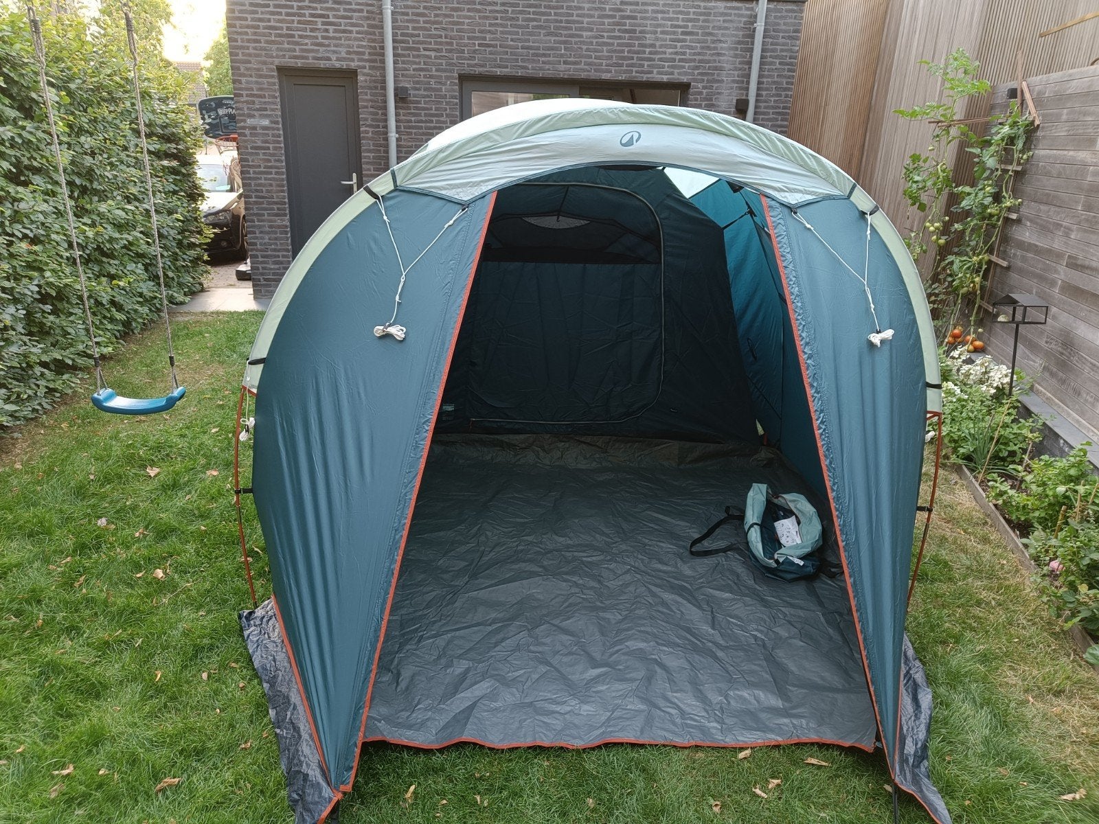 Arpenaz 4.1 tent, Enlèvement