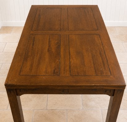 Table à manger en bois vernis, Maison & Meubles, Cinq personnes ou plus, 150 à 200 cm, 50 à 100 cm, Enlèvement