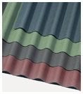Nieuwe zwarte onduline bitumen golfplaten 200 x 95 cm, Doe-het-zelf en Bouw, Ophalen, Overige materialen, Zwart, Nieuw