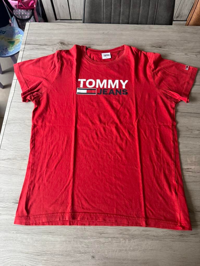 Tshirt Heren van Tommy Hilfiger , taille medium, Maat 38/40 (M), Ophalen of Verzenden, Korte mouw, Gedragen