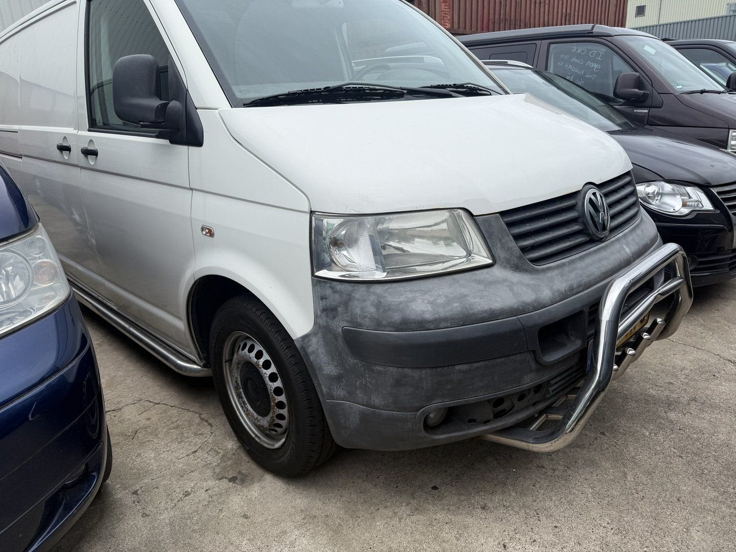 Volkswagen T5 2.5 voorfront wit, Volkswagen, -, Origine de la pièce connue, Utilisé