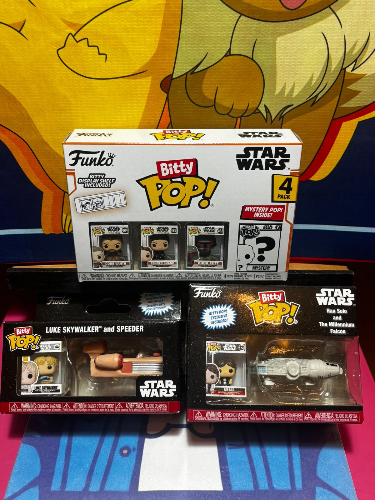 Lot Funko Bitty Pop! Star Wars Neuf, Collections, Enlèvement ou Envoi, Neuf