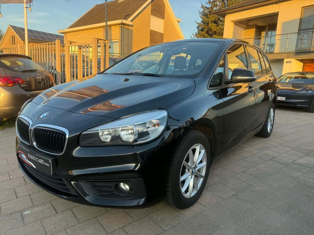 BMW 2er 218d Active Tourer, Auto's, 100 kW, Monovolume, Blauw, Bedrijf