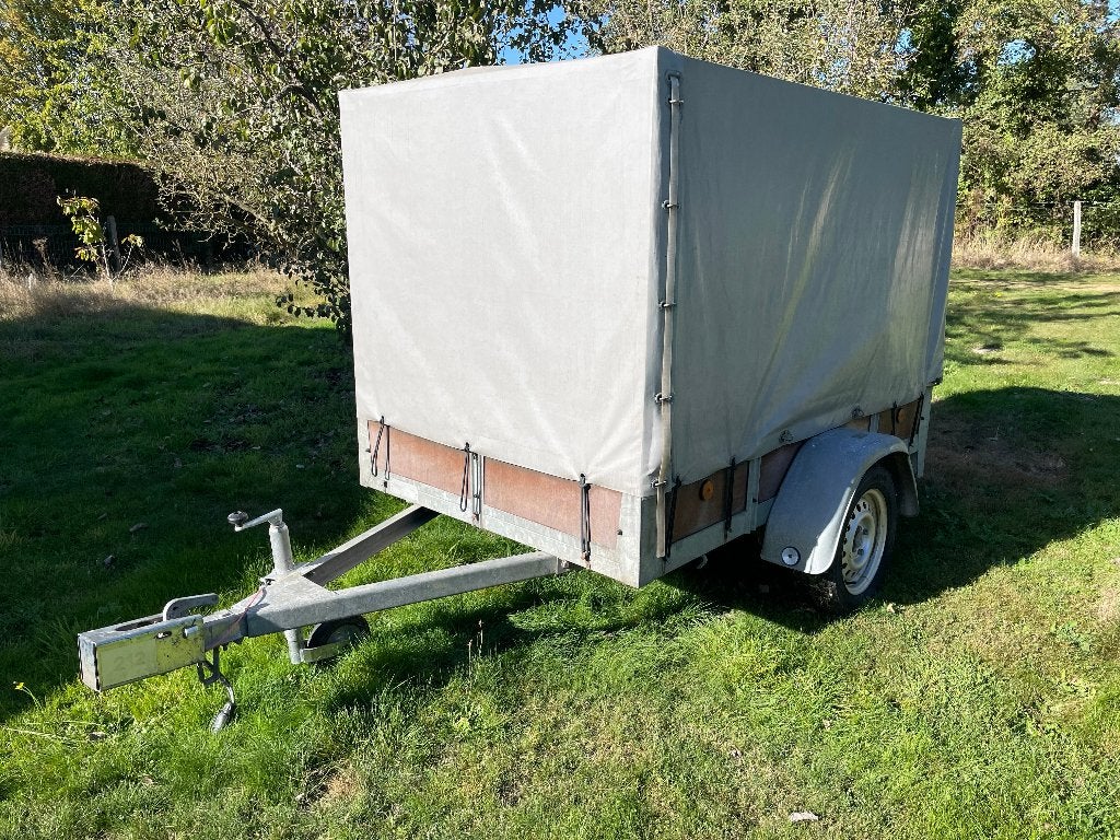 Aanhangwagen met huifel, éénasser MTM 750kg, Enlèvement, Utilisé