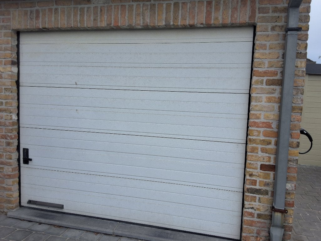 Sectionale Garagepoort, Ophalen, Gebruikt, Kunststof, Overige typen