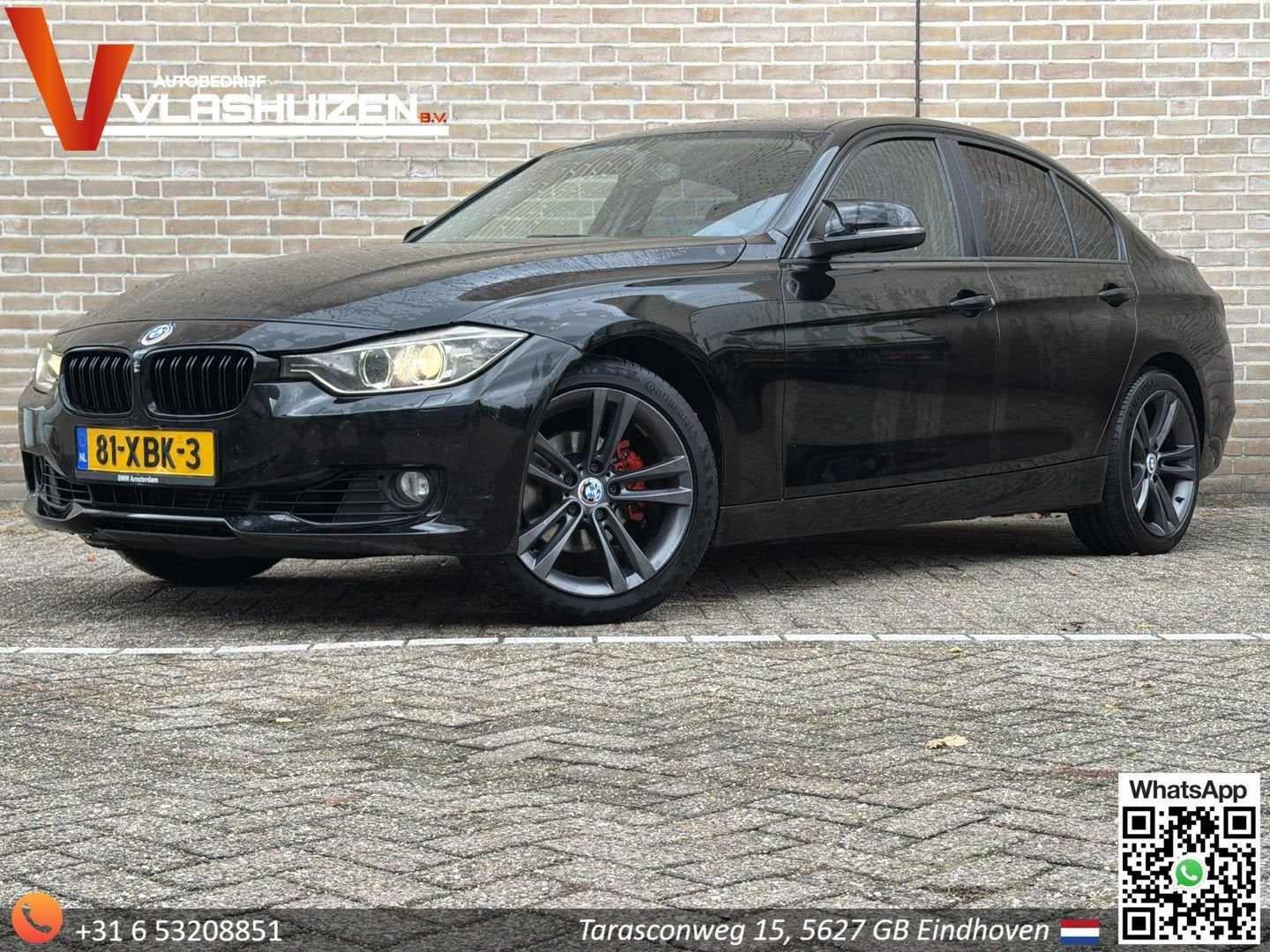 BMW 320 3-serie 320i High Executive | LEES TEKST! | Climate, Auto's, Automaat, Xenon verlichting, 135 kW, Zwart