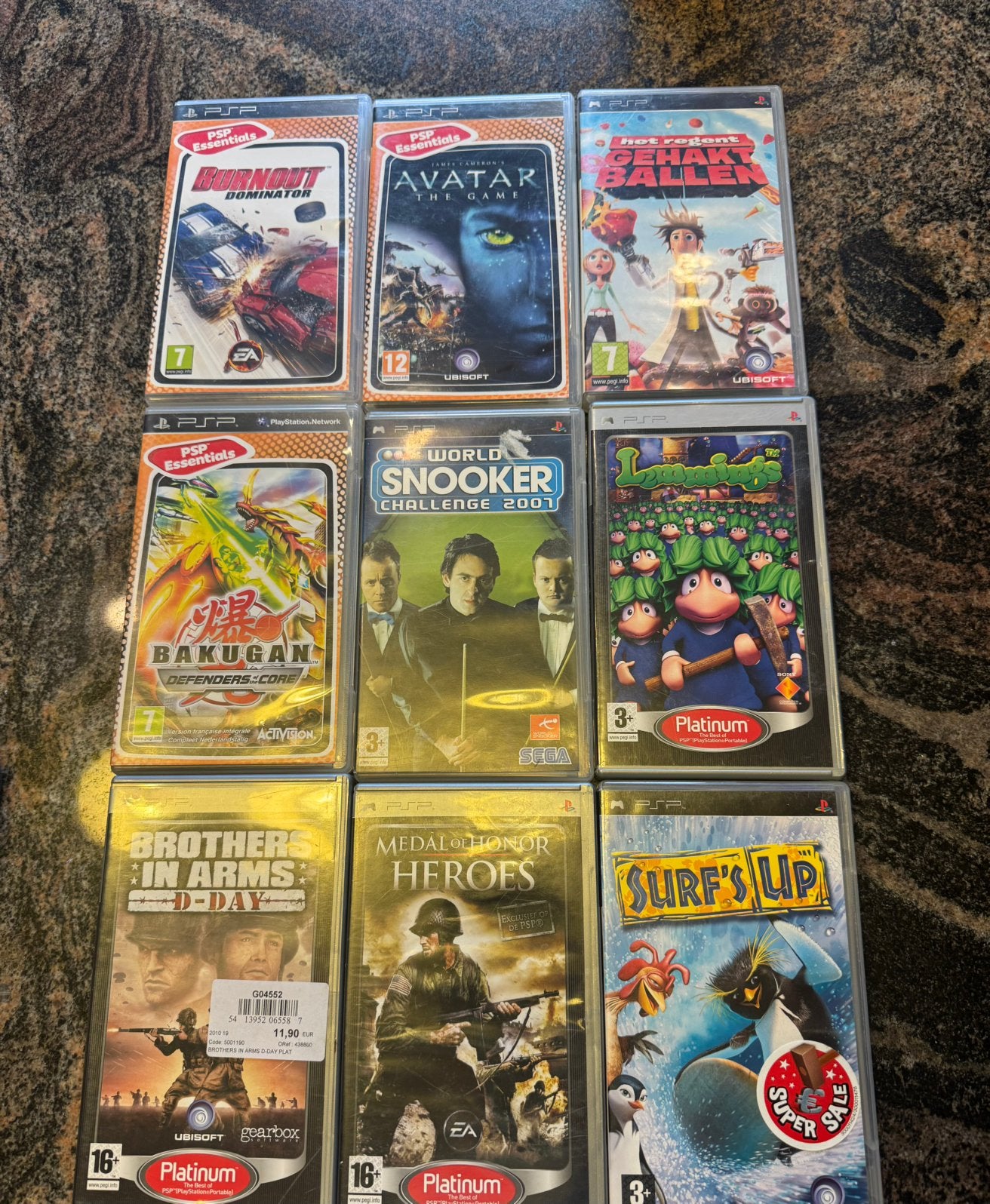 Jeux PSP, Enlèvement ou Envoi, Comme neuf