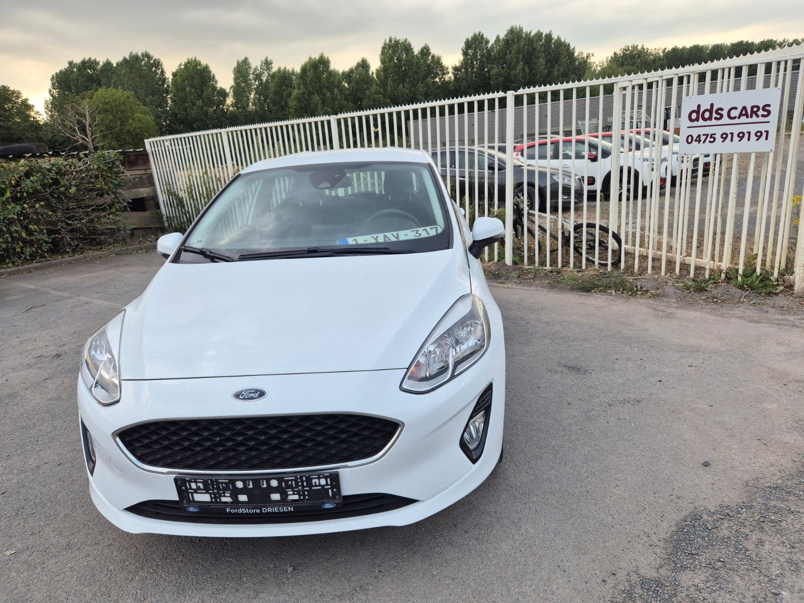 Ford Fiesta 1 cc 5 V pdc, 121 g/km, Achat, Euro 6, Entreprise