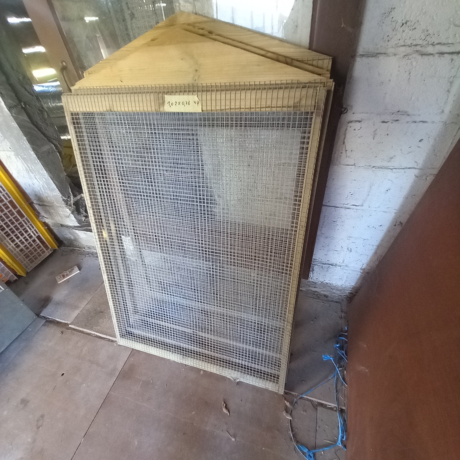 hokmateriaal, Ophalen, Nieuw