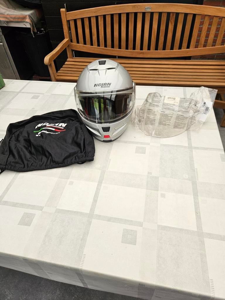 Helm, Motoren, Ophalen of Verzenden, L, Nolan