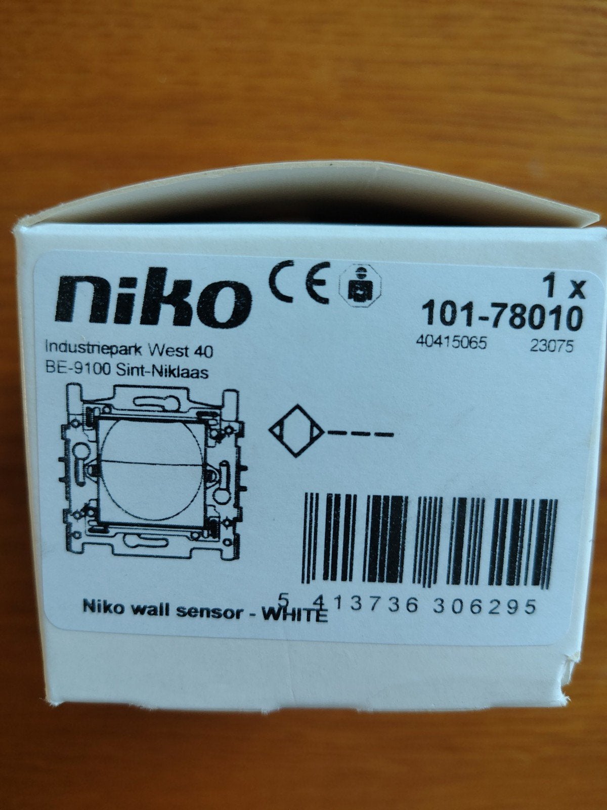Bewegingsmelder Niko, Ophalen, Nieuw