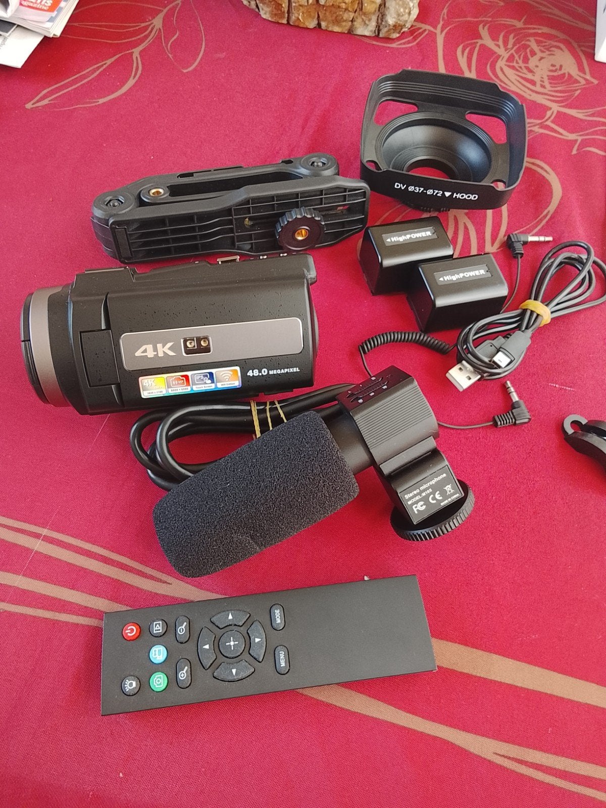 Digitale camera 4K, Ophalen of Verzenden, Zo goed als nieuw, Compact, 48 Megapixel
