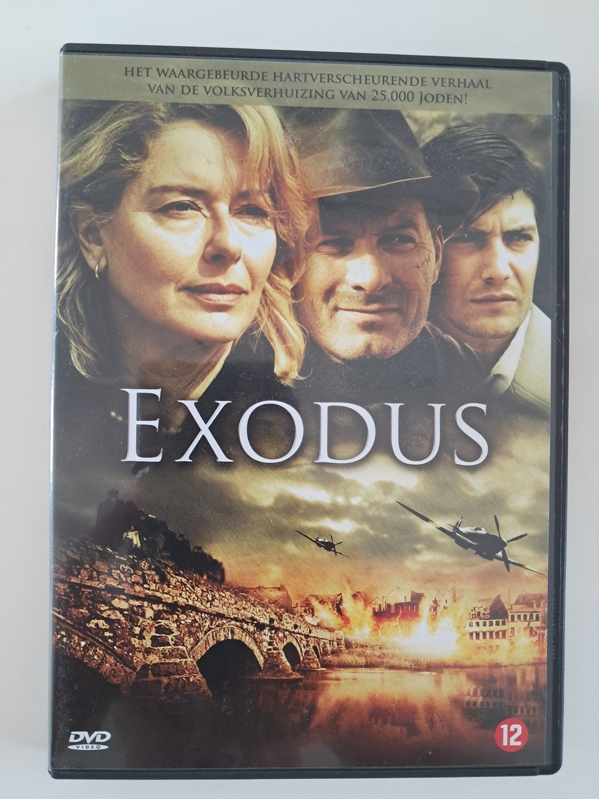 Dvd Exodus (Oorlogsfilm/Drama), Ophalen of Verzenden
