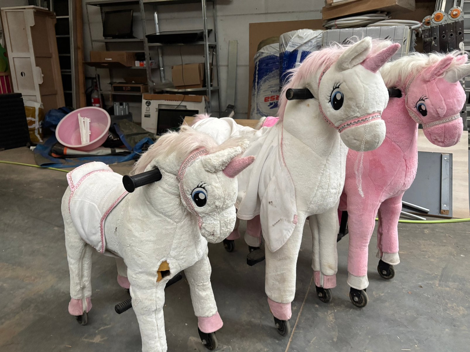 Rijdend speelgoed ponys