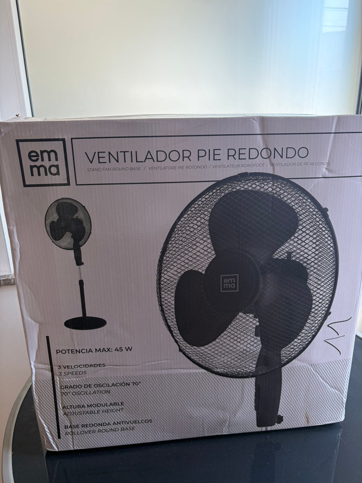 Ventillateur Emma Neuf, Enlèvement, Comme neuf