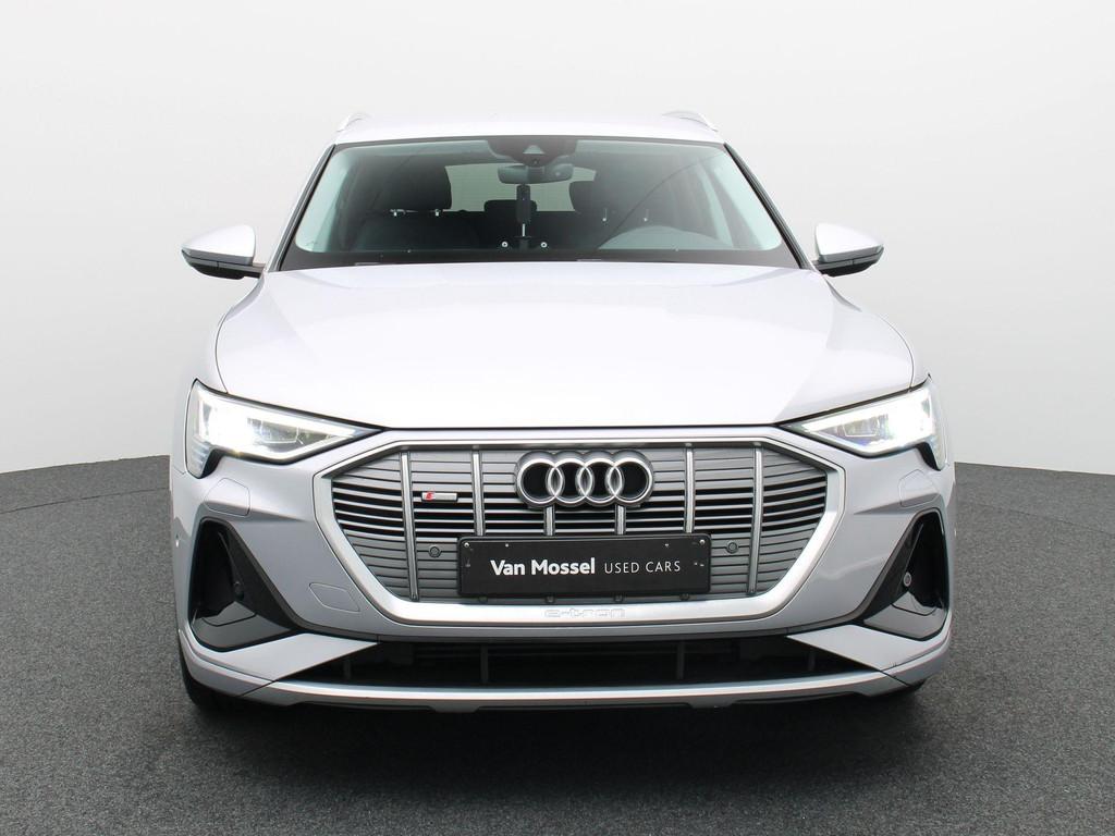 Audi e-tron 50 Quattro S-Line Camera | PDC V+A | Zetelverwar, Auto's, Automaat, Stof, Zwart, 71 kWh