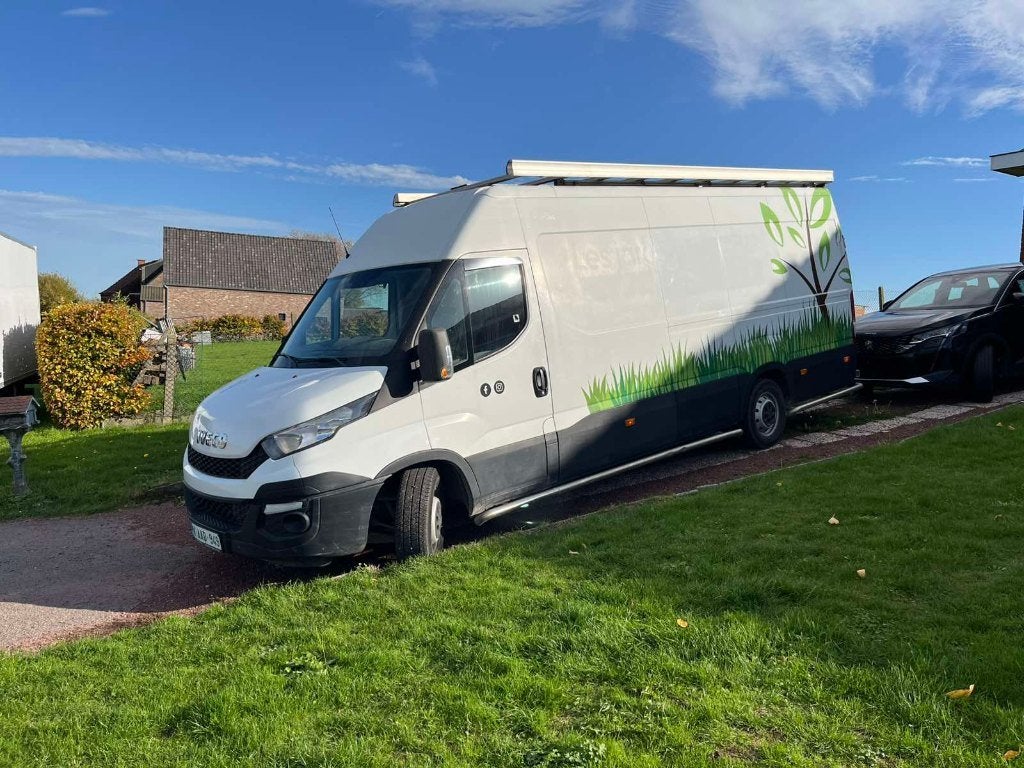 Iveco Daily 2016 Maxi–134d.km–€13.495 BTW IN. ZONDER KEURING, Auto's, Bestelwagens en Lichte vracht, Euro 5, 4 cilinders, Iveco