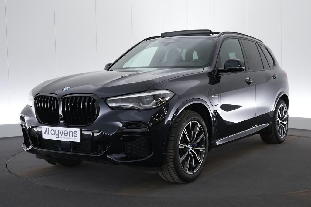 (2CLL738) BMW X5, Auto's, BMW, Automaat, Gebruikt, Automatische klimaatregeling, Blauw