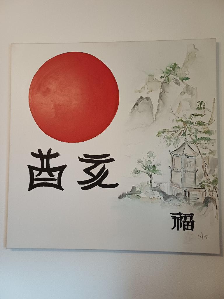 Chinees schilderij, Ophalen
