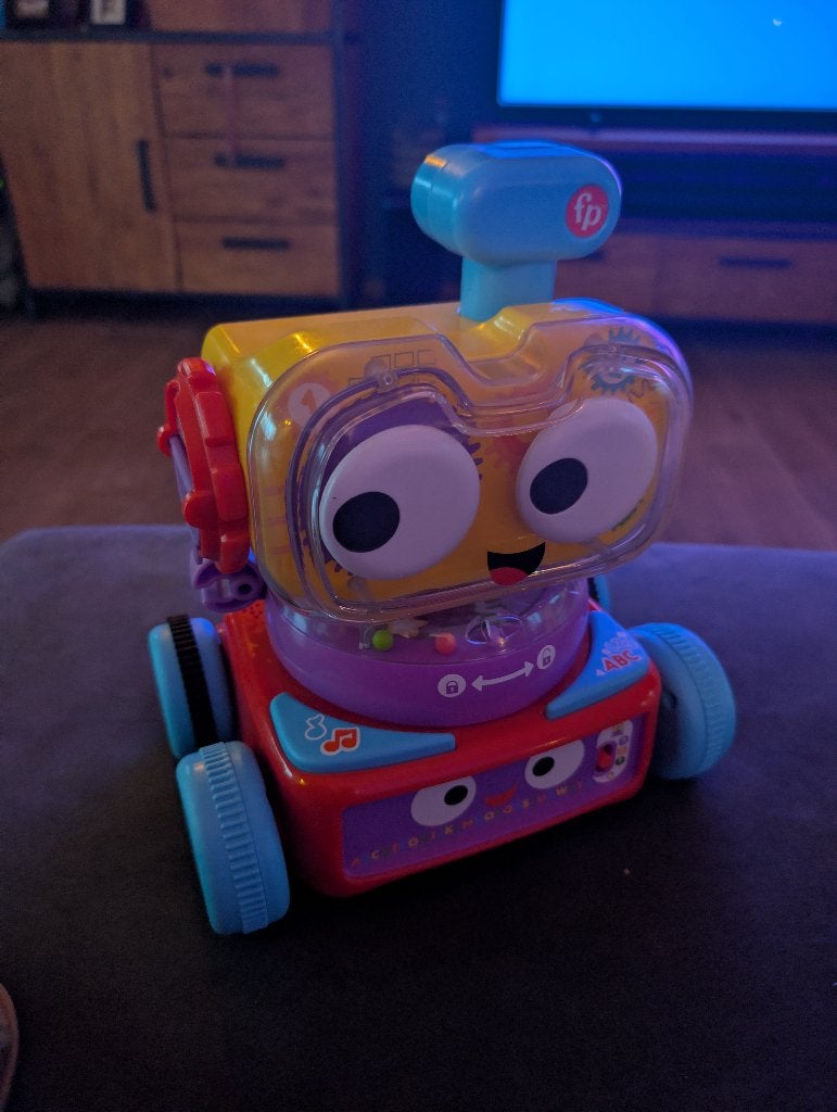 Robot d'apprentissage ultime 4 en 1 Fisher Price, Enfants & Bébés, Enlèvement ou Envoi, Comme neuf, Set de jeu, Avec lumière