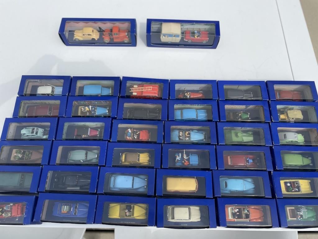 Collectie Kuifje 38 auto's, Ophalen of Verzenden, Nieuw, Auto