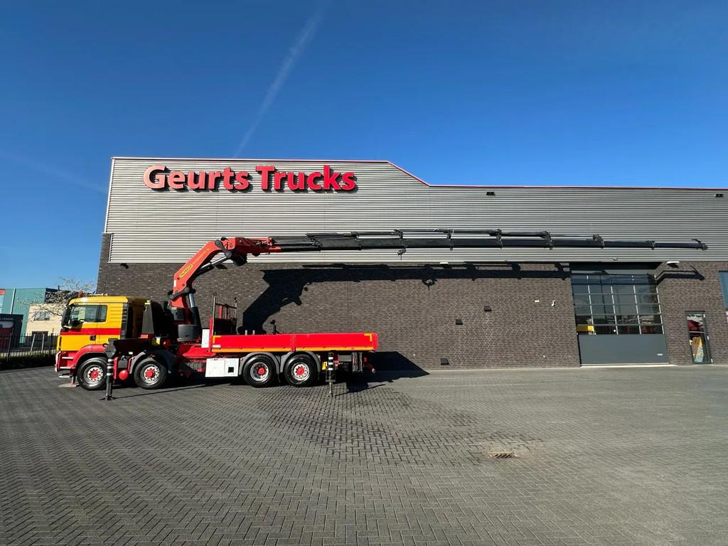 MAN 35.480 8X4H-6 BL MET PALFINGER PK92002-SH H KRAAN / KRAN, Auto's, Vrachtwagens, ABS, Airconditioning, Centrale vergrendeling
