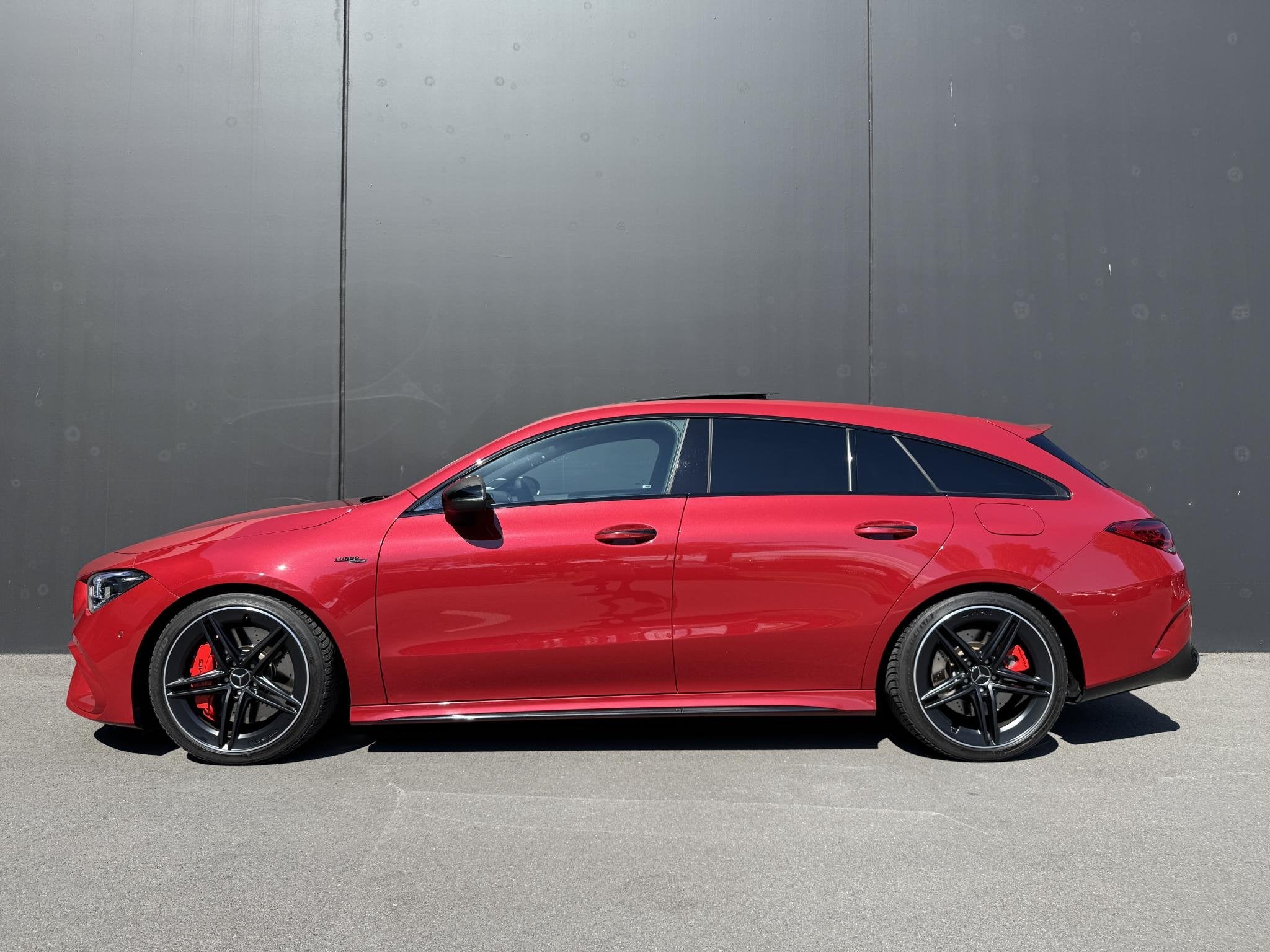 Mercedes-Benz CLA-Klasse 45 AMG S 4MATIC+ Shooting Brake + M, Autos, Mercedes-Benz, Rouge, CLA, Euro 6, Entreprise