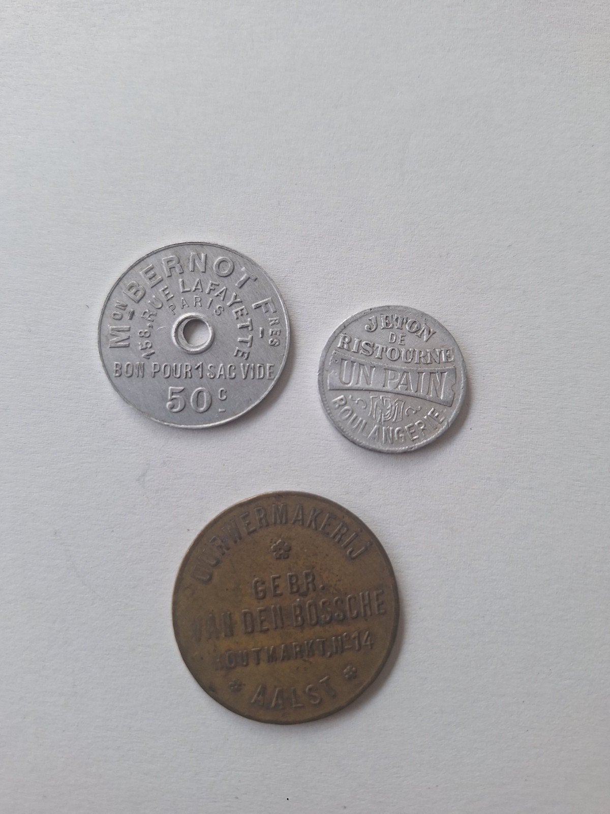 Brood/reclame penningen, Postzegels en Munten, Penningen en Medailles, Ophalen of Verzenden
