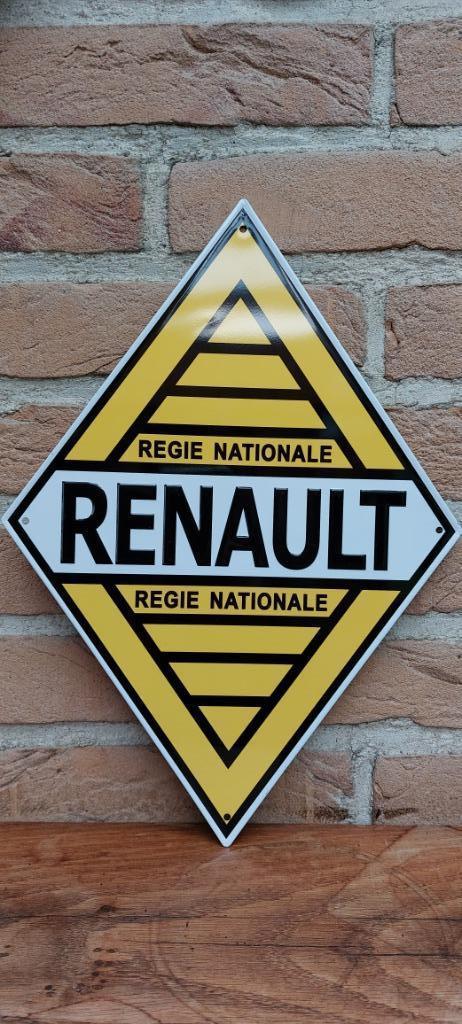 reclamebord Renault, Verzamelen, Ophalen of Verzenden, Nieuw, Auto's