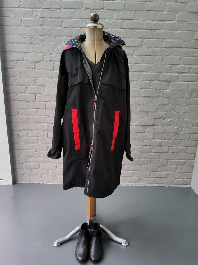 Zwarte jas Blaest, Kleding | Dames, Zwart, Maat 46/48 (XL) of groter, Nieuw, Ophalen of Verzenden