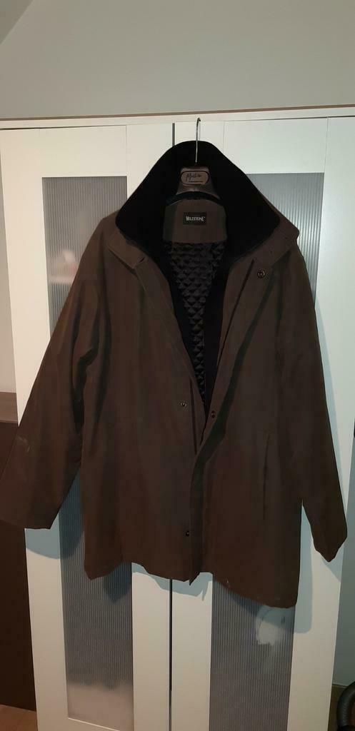 Milstone overjas - parka L-XL, Kleding | Heren, Jassen | Winter, Maat 52/54 (L), Bruin, Milestone, Ophalen of Verzenden