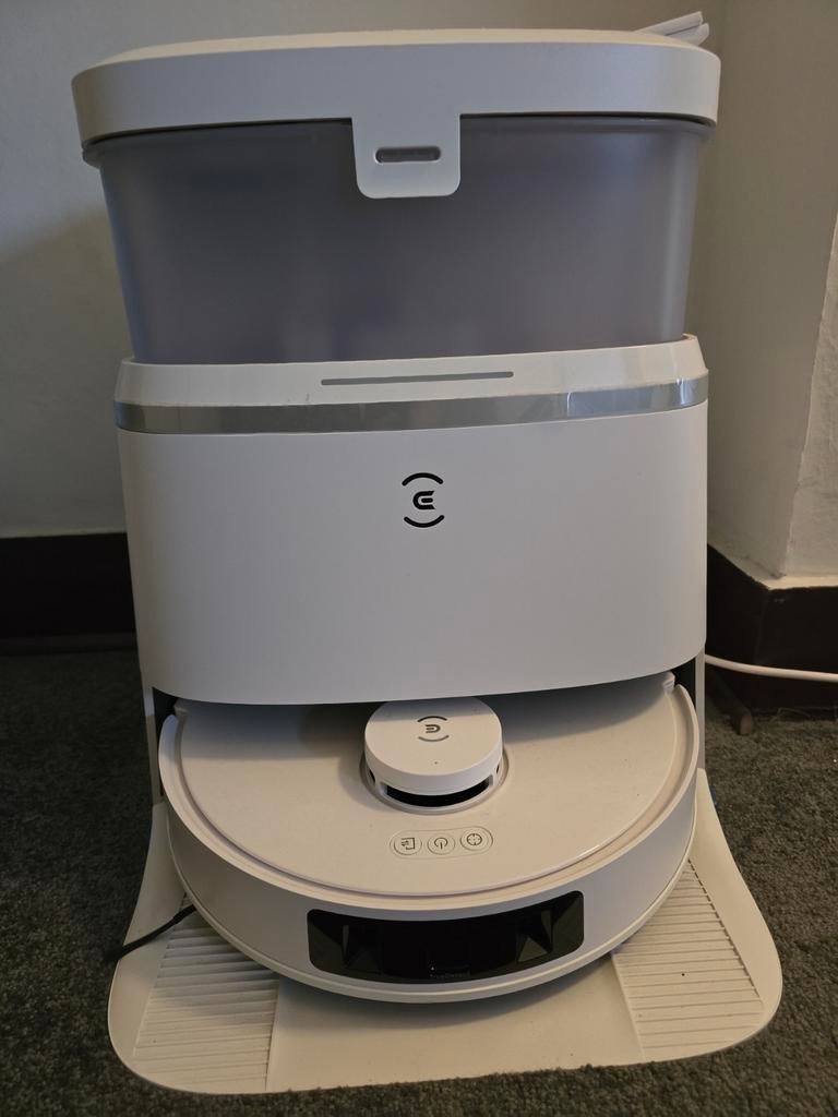Robot ECOVACS Deebot T30 PRO omni, Electroménager, Aspirateurs, Comme neuf, Aspirateur robot, Réservoir, Enlèvement