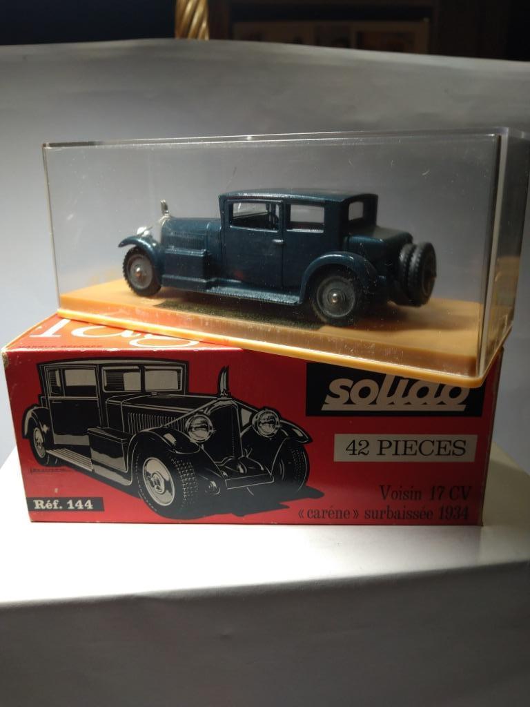 Voisin 17 CV "carène" surbaissée - solido - 1/43è, Enlèvement ou Envoi, Solido