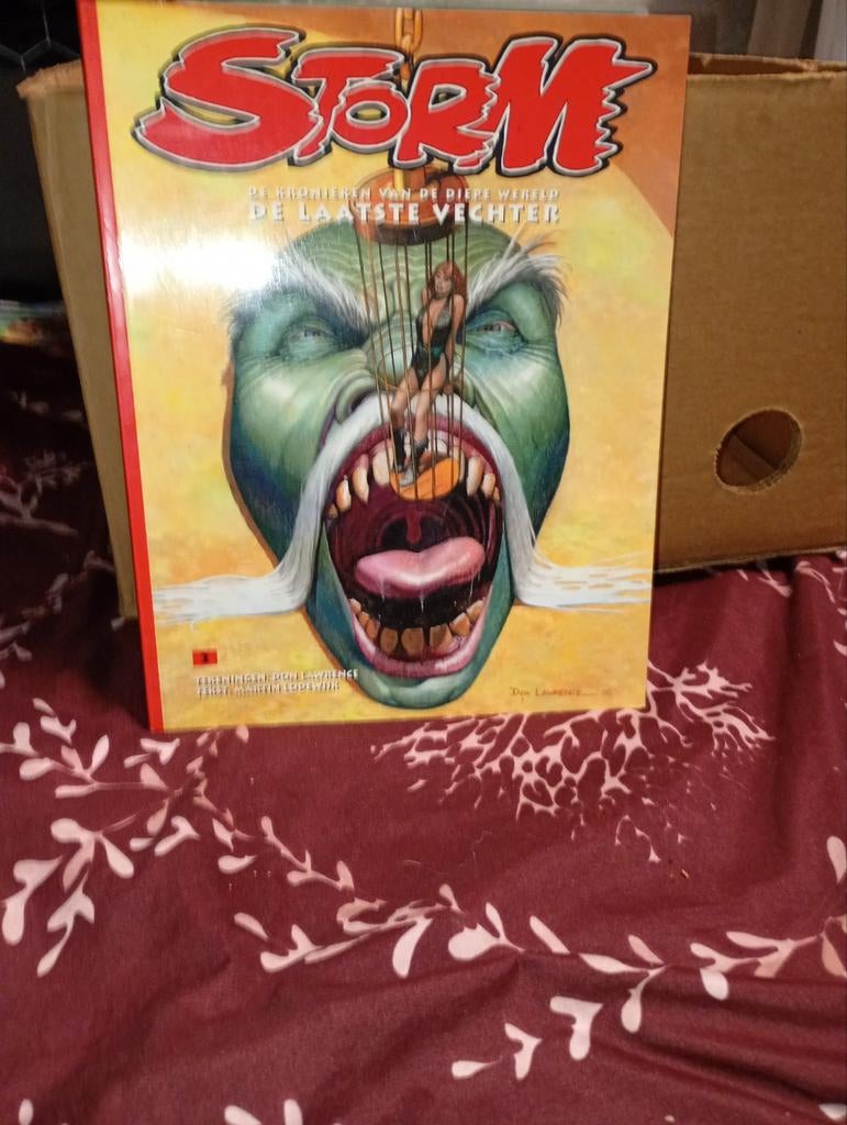 Softcover ingekleurd ongelezen van de reeks,,STORM,,, Eén stripboek, Ophalen of Verzenden, Zo goed als nieuw, Don Lawrence