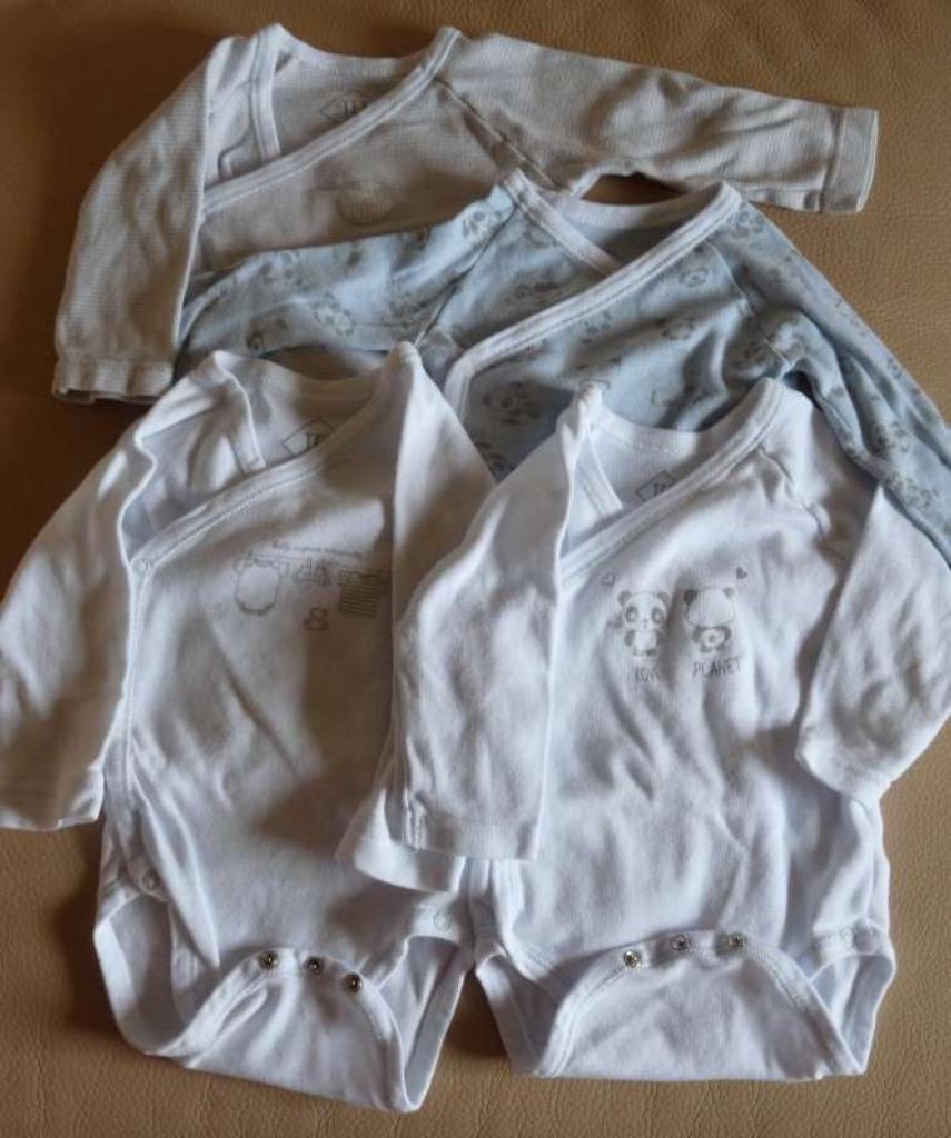 4 body's lange mouwen, Kinderen en Baby's, Babykleding | Maat 62, Ophalen of Verzenden, Nacht- of Onderkleding