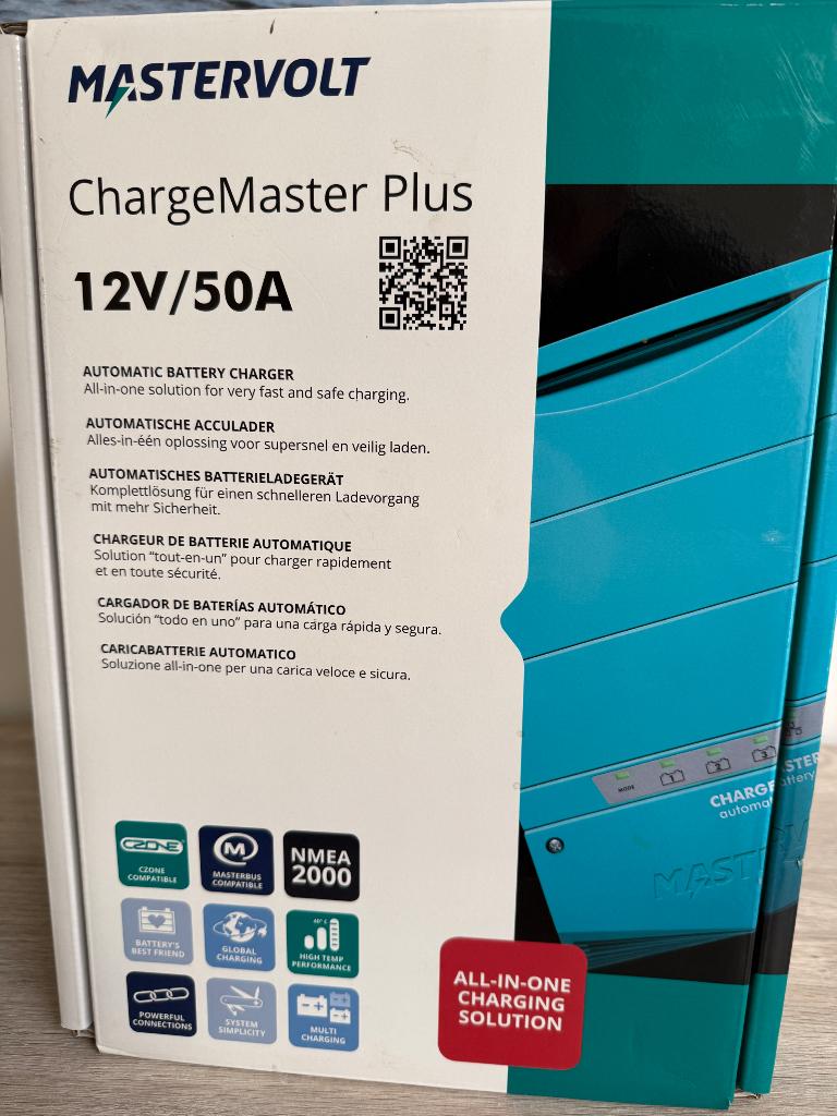 Mastervolt ChargeMaster Plus 12V/50A, Ophalen of Verzenden, Nieuw, Overige typen