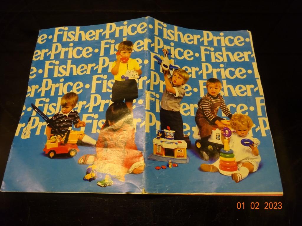 fisher price, unieke catalogus van vintage speelgoed, Ophalen of Verzenden