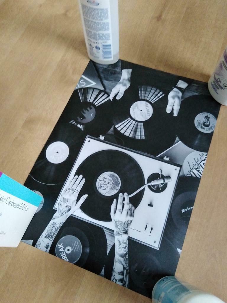 Canvas poster dj, Neuf, Moins de 50 cm, Enlèvement ou Envoi, Photo ou Poster