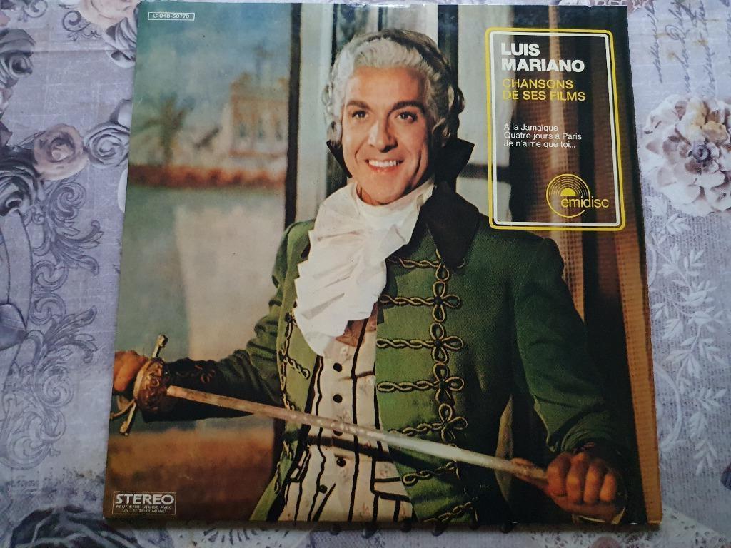 disque vinyl 33 tours Luis Mariano ‎Chansons De Ses Films, Enlèvement ou Envoi, Comme neuf