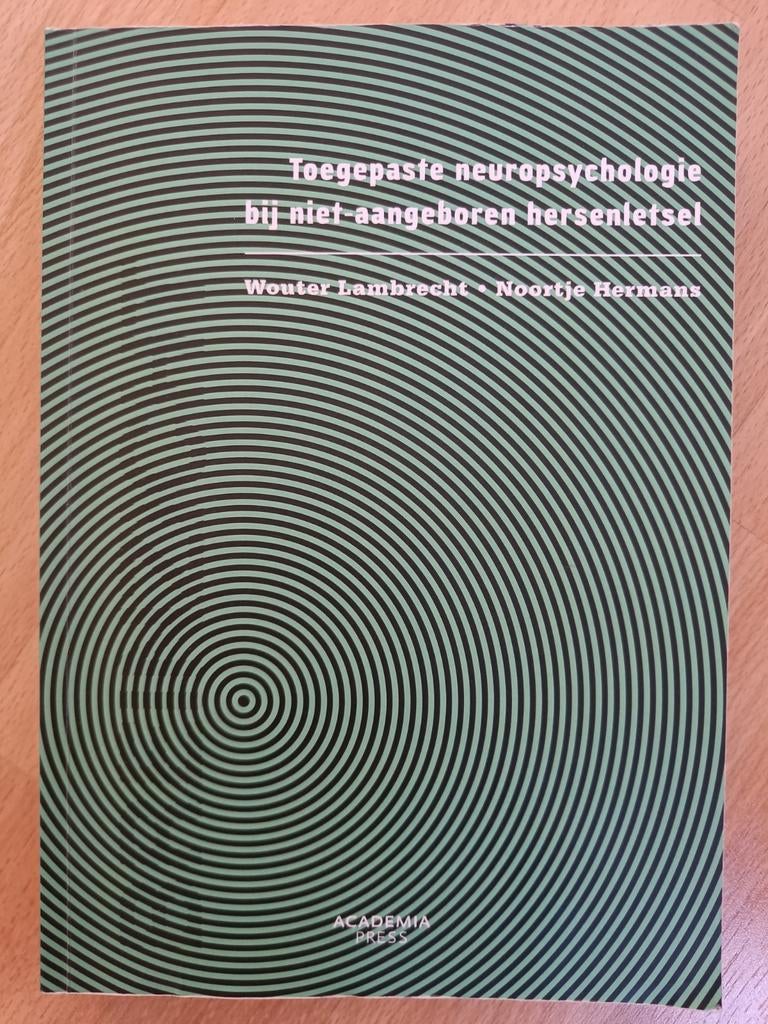 Breinzicht: Toegepaste neuropsychologie bij een niet- aangeb, Livres, Enlèvement, Comme neuf, Noortje Hermans; Wouter Lambrecht