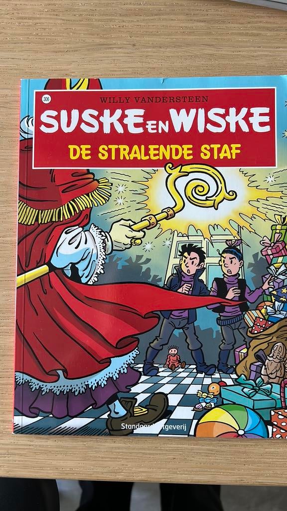 suske en wiske - 306 - Willy Vandersteen - De stralende staf, Ophalen, Willy Vandersteen, Eén stripboek, Nieuw