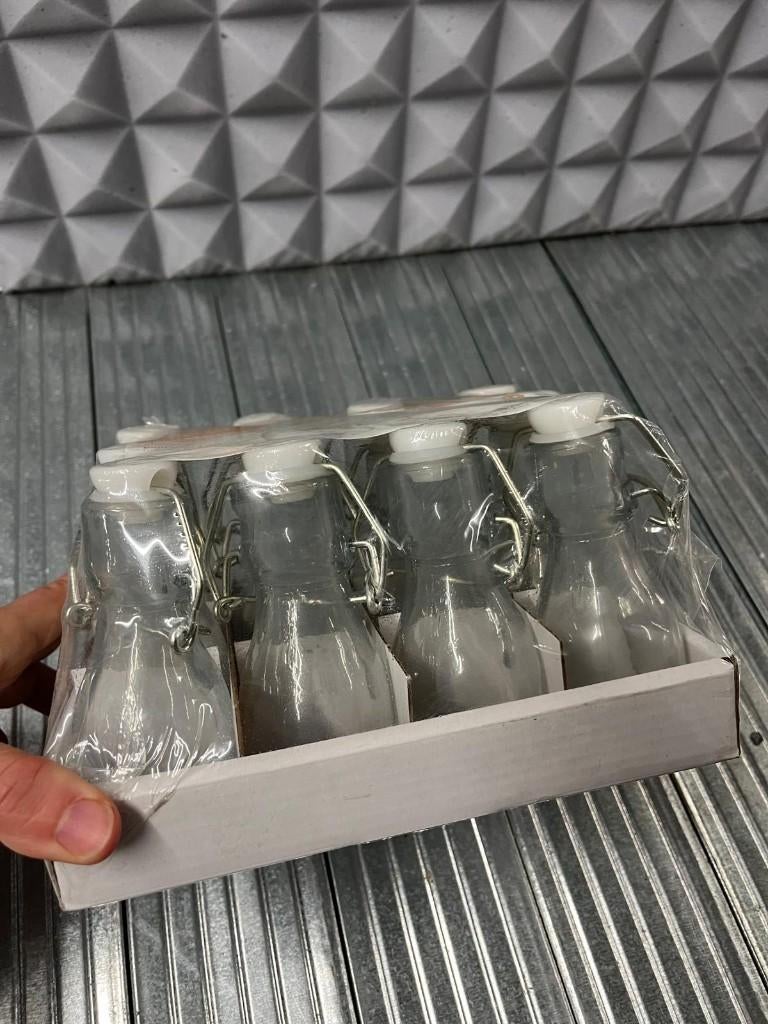Lot de 12 bouteilles à lait 75 ml Cosy & Trendy, Maison & Meubles, Enlèvement, Neuf, Verre
