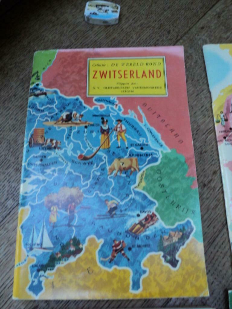 vintage reisgidsen uitgegeven door NV Oliefabrieken Vandemoo, Antiek en Kunst, Curiosa en Brocante, Ophalen of Verzenden